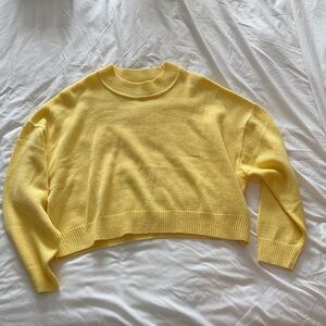 H&M Soft Yellow Women's Sweater